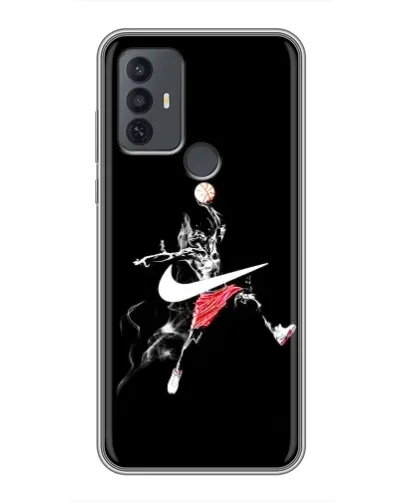 Чехол для TCL 30E с картинкой «Jordan Jumpman» Чехол для TCL 30E с картинкой «Jordan Jumpman»