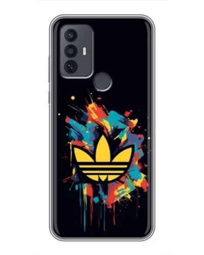 Чохол для TCL 30E з картинкою «Adidas Splash» Чохол для TCL 30E з картинкою «Adidas Splash»