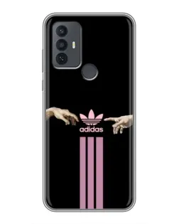 Чохол для TCL 30E з картинкою «Adidas Hands»