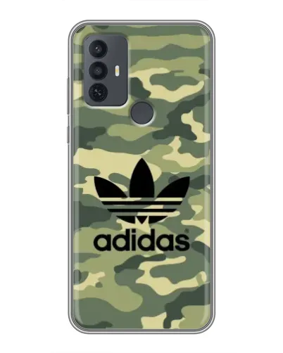 Чохол для TCL 30E з картинкою «Мілітарі стиль Adidas» Чохол для TCL 30E з картинкою «Мілітарі стиль Adidas»