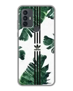 Чохол для TCL 30E з картинкою «Пальмове листя адідас»
