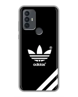 Чохол для TCL 30E з картинкою «Adidas з діагональними смугами»