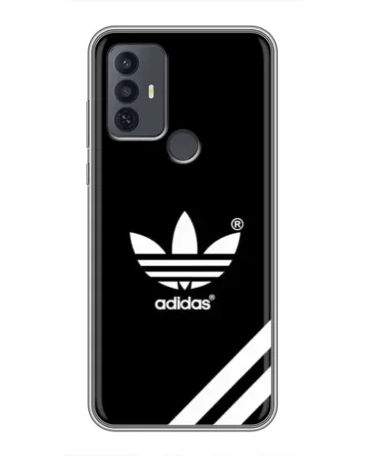 Чохол для TCL 30E з картинкою «Adidas з діагональними смугами» Чохол для TCL 30E з картинкою «Adidas з діагональними смугами»