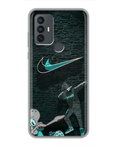 Чохол для TCL 30E з картинкою «Спортивний арт Nike»