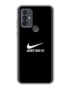 Чохол для TCL 30E з картинкою «Мінімалізм від Nike»