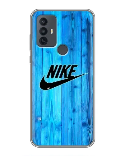 Чохол для TCL 30E з картинкою «Блакитне дерево Nike»