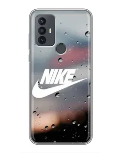 Чехол для TCL 30E с картинкой «Nike в стиле ретро»
