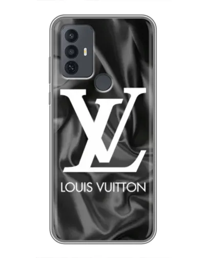 Чохол для TCL 30E з картинкою «Шовковий Louis Vuitton»