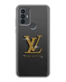 Чохол для TCL 30E з картинкою «Градієнт Louis Vuitton»