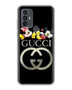 Чохол для TCL 30E з картинкою «Gucci — герої Disney»