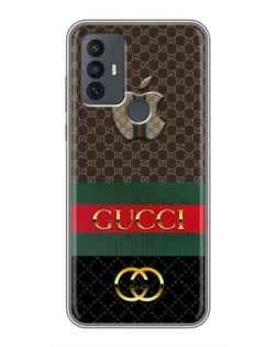 Чохол для TCL 30E з картинкою «Gucci — брендований десерт»