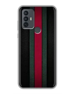 Чохол для TCL 30E з картинкою «Gucci — неонова лінія»