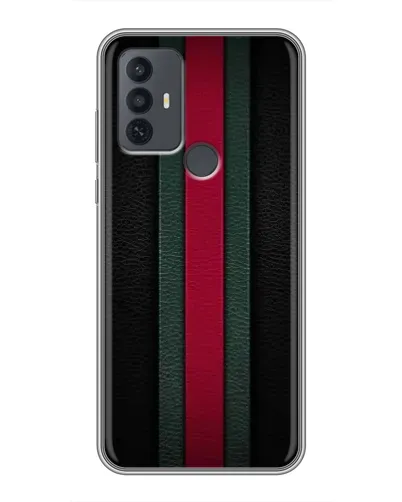 Чохол для TCL 30E з картинкою «Gucci — неонова лінія»