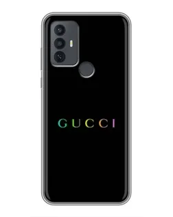 Чехол для TCL 30E с картинкой «Gucci — неоновый минимализм»