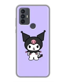 Чехол для TCL 30E с картинкой «Kuromi — нежный фиолетовый» Чехол для TCL 30E с картинкой «Kuromi — нежный фиолетовый»