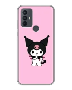 Чехол для TCL 30E с картинкой «Kuromi — розовая нежность» Чехол для TCL 30E с картинкой «Kuromi — розовая нежность»