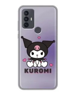 Чехол для TCL 30E с картинкой «Kuromi — фиолетовый арт» Чехол для TCL 30E с картинкой «Kuromi — фиолетовый арт»