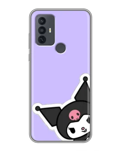 Чехол для TCL 30E с картинкой «Забавная Kuromi»