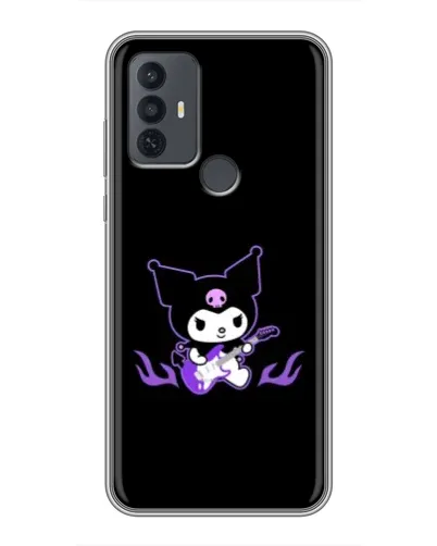 Чехол для TCL 30E с картинкой «Электрическая Kuromi»