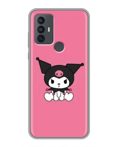 Чехол для TCL 30E с картинкой «Хмурая Kuromi»