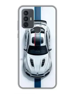 Чохол для TCL 30E з картинкою «Вид зверху — BMW M»