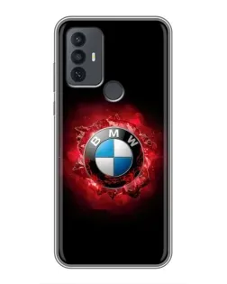Чохол для TCL 30E з картинкою «Логотип BMW — спалах»