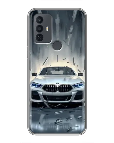 Чохол для TCL 30E з картинкою «BMW у світлі фар» Чохол для TCL 30E з картинкою «BMW у світлі фар»