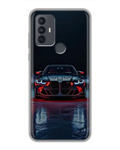 Чохол для TCL 30E з картинкою «BMW на мокрій дорозі» Чохол для TCL 30E з картинкою «BMW на мокрій дорозі»