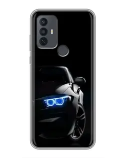 Чехол для TCL 30E с картинкой «BMW — ночной взгляд» Чехол для TCL 30E с картинкой «BMW — ночной взгляд»