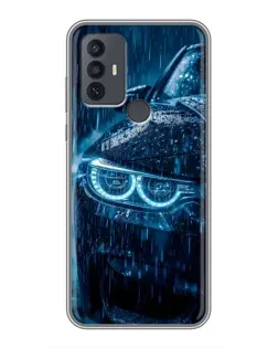 Чехол для TCL 30E с картинкой «BMW под дождем» Чехол для TCL 30E с картинкой «BMW под дождем»