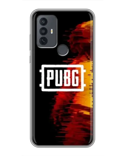 Чехол для TCL 30E с картинкой «Яркий логотип PUBG» Чехол для TCL 30E с картинкой «Яркий логотип PUBG»