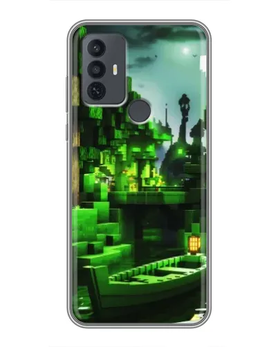 Чехол для TCL 30E с картинкой «Minecraft лесной пейзаж» Чехол для TCL 30E с картинкой «Minecraft лесной пейзаж»