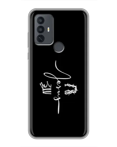 Чехол для TCL 30E с картинкой «Король Славы Jesus»