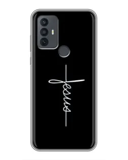 Чехол для TCL 30E с картинкой «Тонкая линия веры»