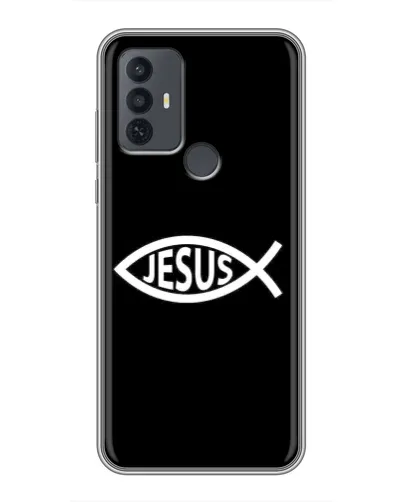 Чехол для TCL 30E с картинкой «Классический Jesus»