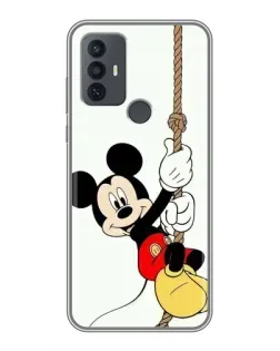 Чехол для TCL 30E с картинкой «Mickey на канате» Чехол для TCL 30E с картинкой «Mickey на канате»