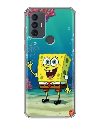 Чехол для TCL 30E с картинкой «Подводный привет»