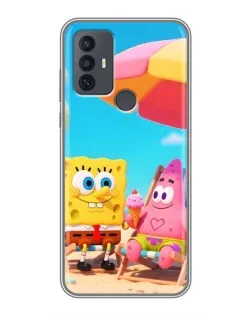 Чохол для TCL 30E з картинкою «Відпочинок на пляжі»