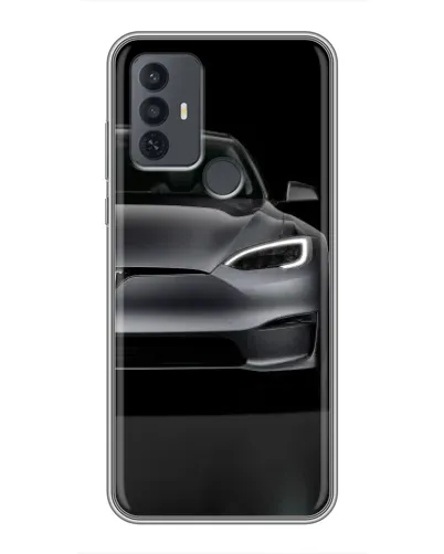 Чохол для TCL 30E з картинкою «Tesla Model S Look»