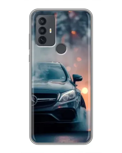 Чохол для TCL 30E з картинкою «Mercedes — нічне місто» Чохол для TCL 30E з картинкою «Mercedes — нічне місто»