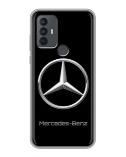Чохол для TCL 30E з картинкою «Mercedes Silver Logo»