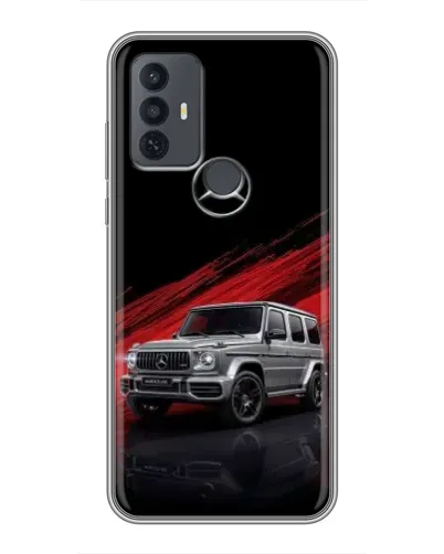 Чохол для TCL 30E з картинкою «Mercedes G-Class червоний» Чохол для TCL 30E з картинкою «Mercedes G-Class червоний»
