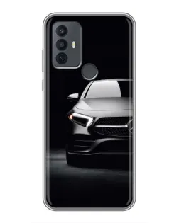 Чохол для TCL 30E з картинкою «Світло фар Mercedes»