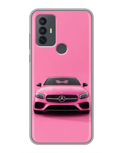 Чехол для TCL 30E с картинкой «Розовый Mercedes AMG» Чехол для TCL 30E с картинкой «Розовый Mercedes AMG»