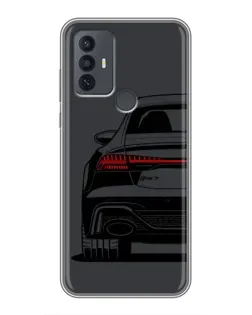 Чохол для TCL 30E з картинкою «Задня частина Audi — арт»