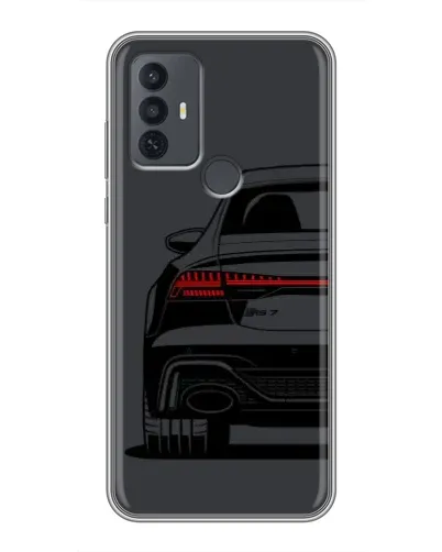 Чохол для TCL 30E з картинкою «Задня частина Audi — арт»