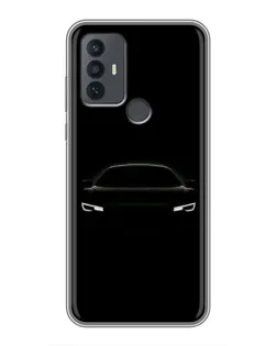 Чохол для TCL 30E з картинкою «Погляд Audi у темряві»