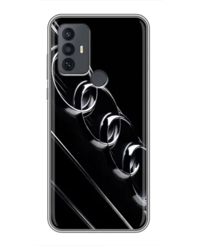 Чохол для TCL 30E з картинкою «Audi — абстрактні кільця»