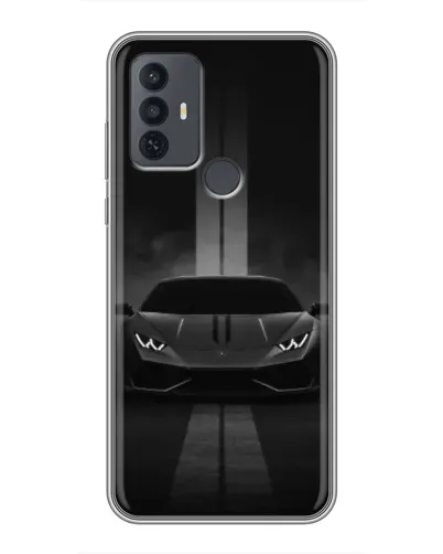 Чохол для TCL 30E з картинкою «Lamborghini симетрія доріг»