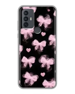 Чехол для TCL 30E с картинкой «Геометрия банта» Чехол для TCL 30E с картинкой «Геометрия банта»
